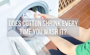 Does cotton shrink in washing machine