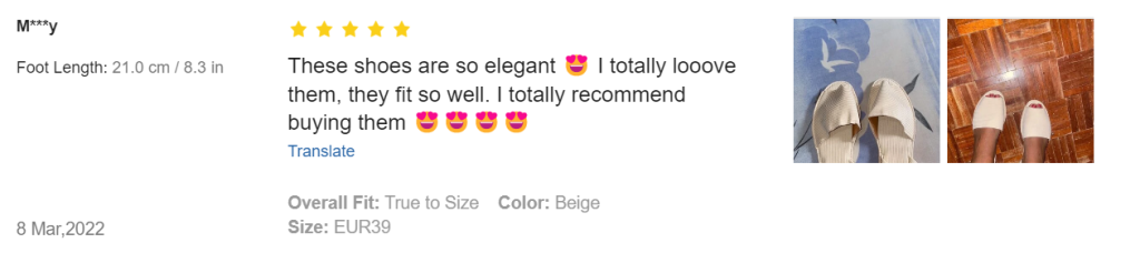 Customer Reviews of Shein Shoes
